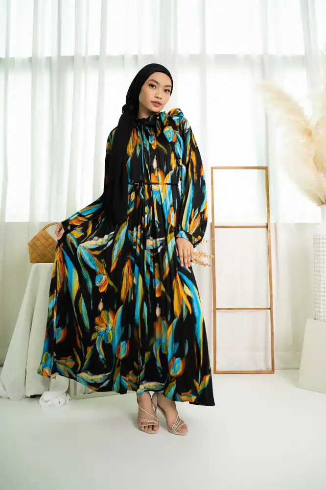 Lembayung collection - Aurelia Kaftan Full-lenght Maxi Cut