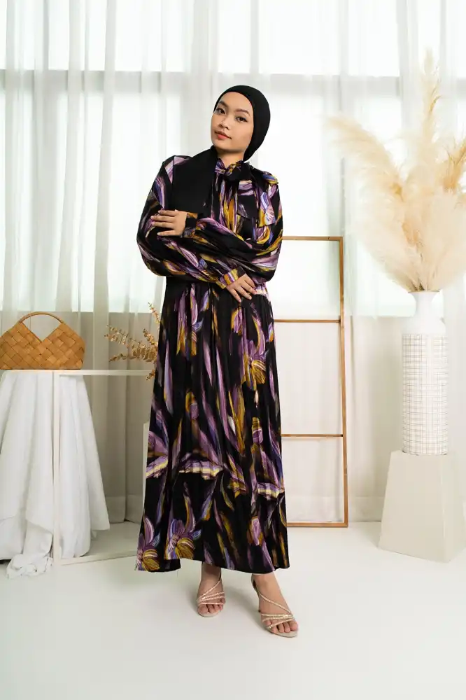 Lembayung collection - Aurelia Kaftan Full-lenght Maxi Cut