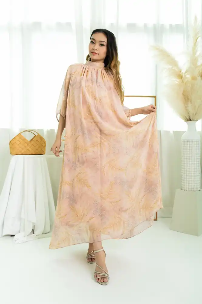 Senja Collection - Kaftan senja soft pink