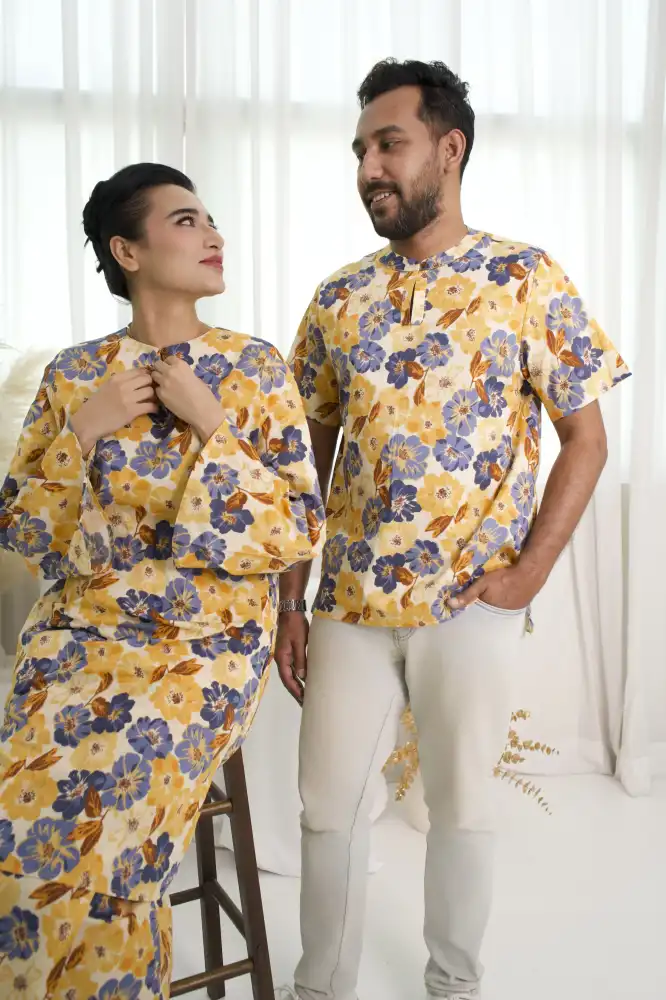 Anggun Couple Set - Dahlia Kurung