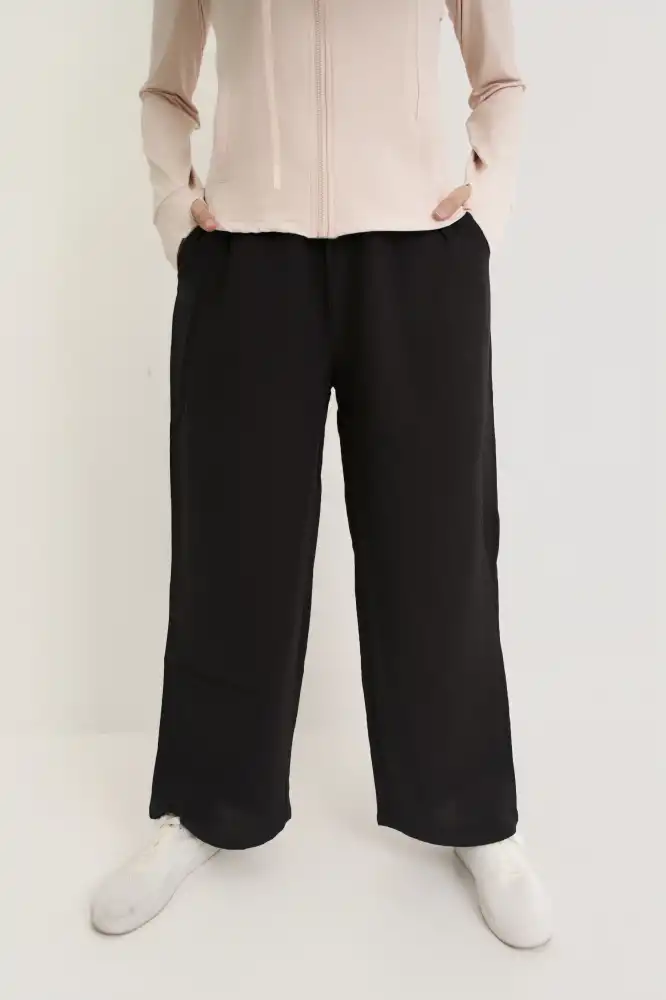 Pallazo pants - black