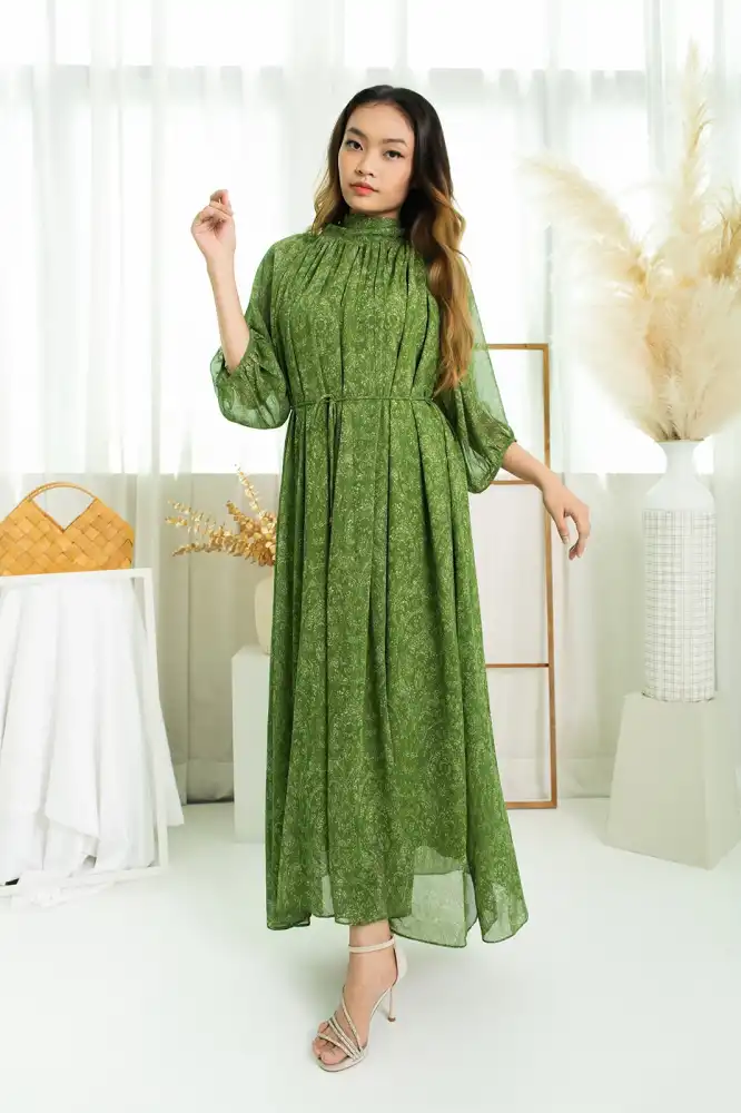 Senja Collection - Kaftan senja Hijau